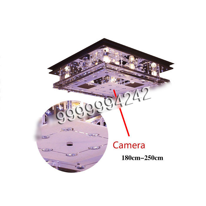 Poker Cheating Devices Glass Silver Ceiling Backside Scan Lamp For Marked Playing Cards