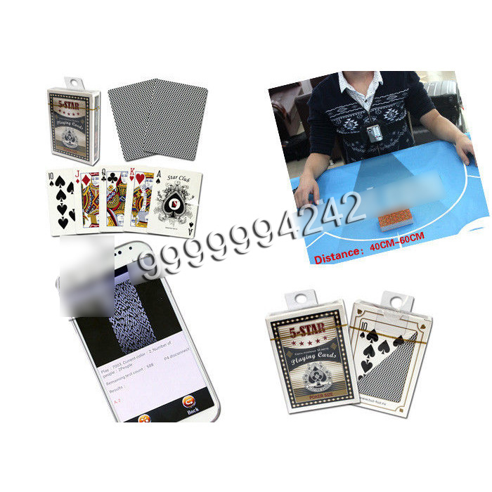 Five Star Invisible Playing Card cheating to Poker Analyzer Monte Carlo
