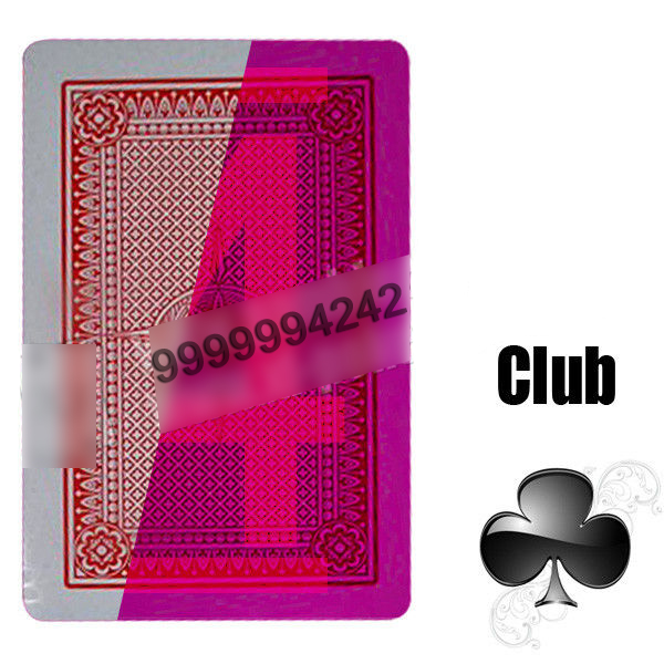 Poker Side Bin Li Paper Marked Cards Red Invisible Poker