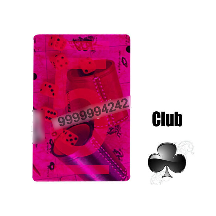 Paper Playing Cards O-MEGA Invisible Marked Cards For Contact Lenses Poker Cheat