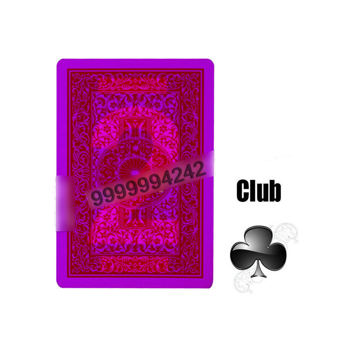 India 100% Plastic Four Index Jumbo Poker Marked Playing Cards For Poker Cheat
