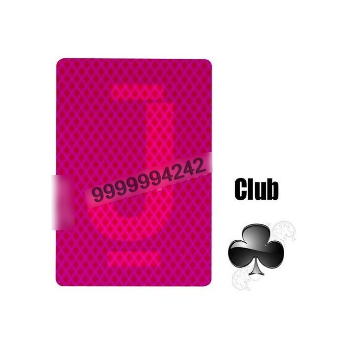 Club Cards Games Bee Paper Invisible Playing Cards For Contact Lenses