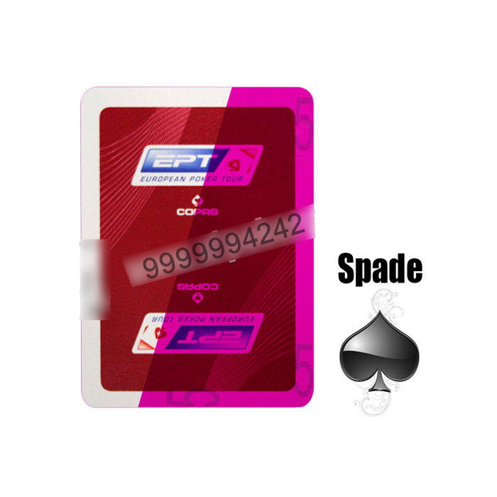 Two Jumbo Index Copag EPT Invisible Playing Cards SPY Playing Card For Casino Games