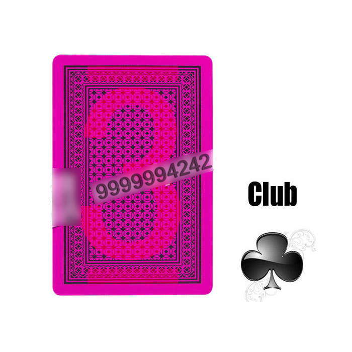 Gamble Cheat Lion Invisible Poker Plastic Marked Playing Cards For UV Contact Lenses