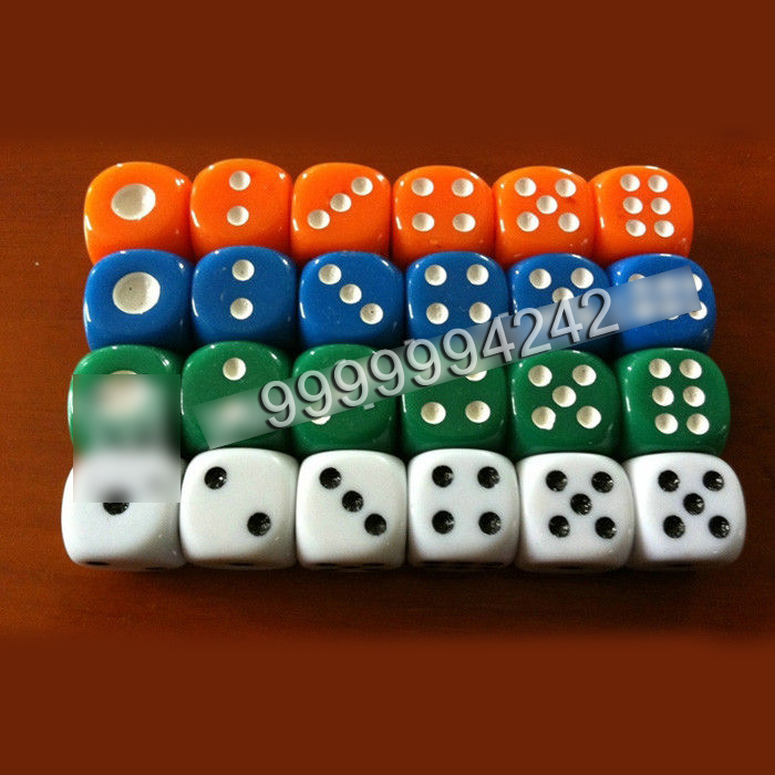 Colorful Perspective Gamble Casino Magic Dice With Remote Controller