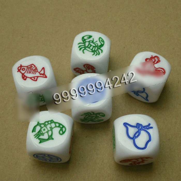 16mm Animal Casino Magic Dice Magic Trick Dice For Radio Wave Dice Predictor