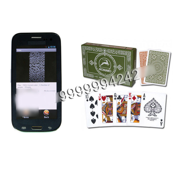 Italy Modiano Ramino Bridge Club Marked Poker Playing Cards For Poker Analyzer
