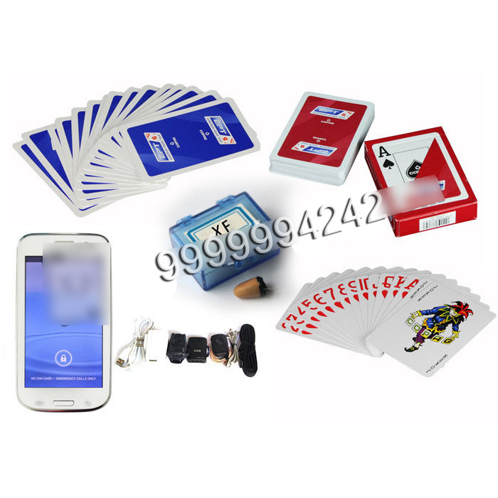 Belgium Copag EPT Plastic Marked Poker Cards With Poker Size Jumbo Index
