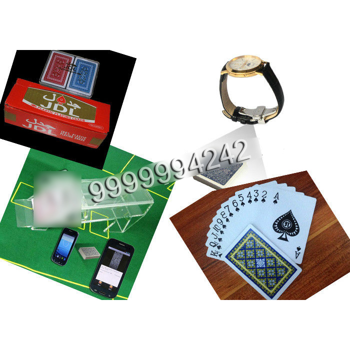 Aribic Marked Poker Cards JDL100% Platic Playing Cards For Poker Analyzer