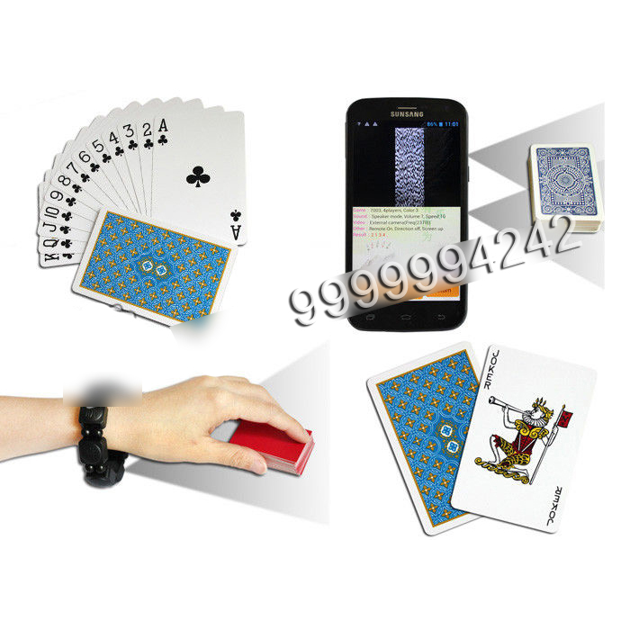 Plastic NAP Side Marked Playing Cards For Game Phone Analyer Phone Scanner Gambling Props