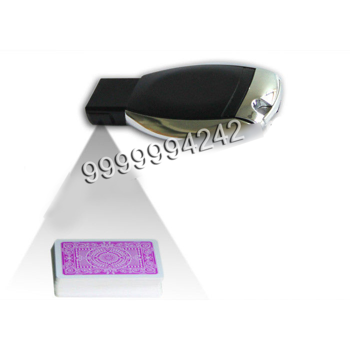 Benz Car Key Poker Scanner Camera Invisible Bar Codes Ink Poker Card Reader
